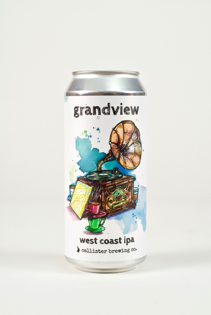 Grandview IPA in a can