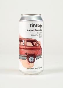 Tintop Amber Ale in a can